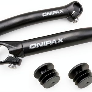 Bike Bar End ONIPAX Aluminum Grip Black Mount-0